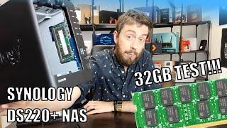 32GB Synology DS220+ NAS Unofficial Memory Upgrade Part II