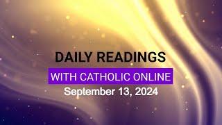 Daily Reading for Friday, September 13th, 2024 HD