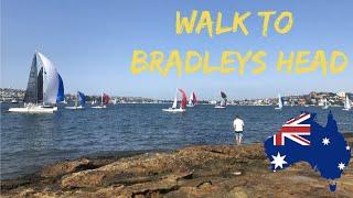 COUPLE OF EXPATS // BRADLEYS HEAD WALK // SYDNEY VLOG