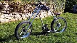 Prototype du vélo Chopper électrique par Hotroadbikes