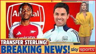 BREAKING: ARTETA CONVINCED STERLING TO JOIN THE ARSENAL!  [ARSENAL TRANSFER UPDATE]