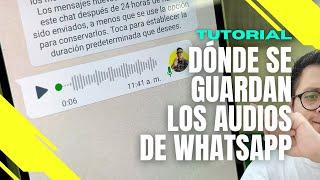 ¡FUNCIONA! Recupera MENSAJES DE AUDIO de WHATSAPP eliminados (Truco 2023)