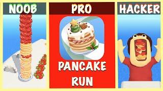 NOOB vs PRO vs HACKER in Pancake Run