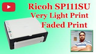 Ricoh SP111SU Light Print
