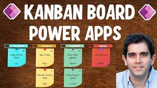 Kanban Board View in Power Apps | Gallery Designs & Styles