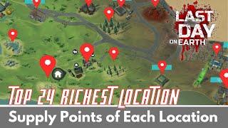 Ranking Location For Supply Event Based on Possible Points Obtained | Last Day On Earth Survival