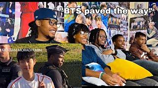 BTS JIN BECOMES FIRST EVER K-POP IDOL TO CARRY 2024 PARIS OLYMPIC GAMES TORCH | SO PROUD (REACTION)