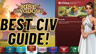 Best Civilization for YOU!- Early & Late Game! | Rise of Kingdoms