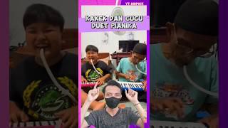 Challange Duet Basuri Remix Pianika Kakek dan Cucu  #basuri #telolet #busmania