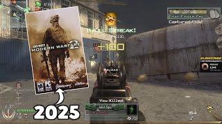 MW2 In 2025 Is EASY:"MINI UZI SILENCED"  NUKE ON SCRAPYARD CTF!