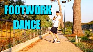 FOOTWORK DANCE TUTORIAL. HOUSE DANCE BASIC STEP