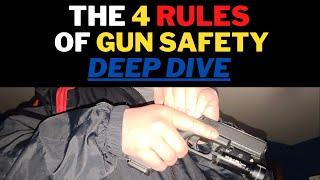 Gun Safety for beginners: A DEEP DIVE into The 4 Rules of Gun Safety