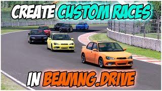 How to Create CUSTOM RACES in BeamNG! (AI Race Tutorial)