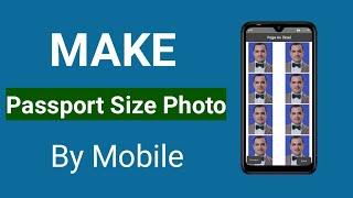 Make Passport Size Photo How to make my own passport photo at home