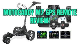 My new favorite push cart? Motocaddy M7 GPS Remote Review