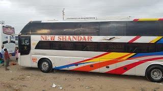 New Shandar Sleeper Bus | Quetta Karachi Daily Service | Bus Of Balochistan