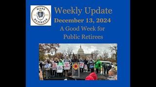 A good week for public retirees