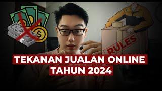 Tekanan Jualan Online Tahun 2024 ( Shopee TikTok Shop Tokopedia Lazada )