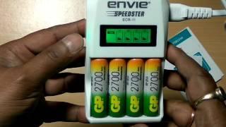 ENVIE SPEEDLITE Quick Charge AA&AAA Battery Charger HINDI  TECHNICAL ASTHA