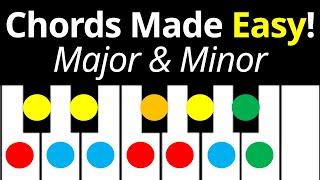 Instantly MEMORIZE All Piano Chords (Major & Minor) - Piano Tutorial for Beginners