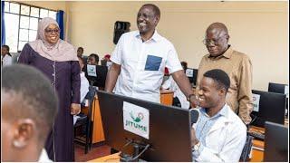 President Ruto launches Jitume Digital Lab at Matuga Technical & Vocational College in Kwale!!