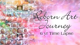 Celebrating 10 years reborning! Time lapse 586 reborn art dolls!