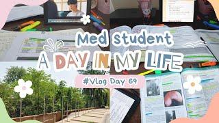 Bangladesh Med School : Study Vlog waking up at 4:30Am Productive days in my life  watching series