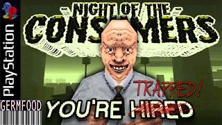 Night of the Consumers: Trapped In A Liminal Space PS1 Horror Game..