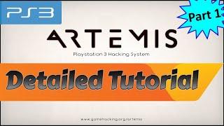PS3 Tutorial - Artemis Cheat Tool pt1 - super detailed "how to" on everything artemis
