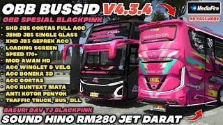 UPDATE LAGI‼️OBB BUSSID V4.3.4 TERBARU SOUND HINO RM280 JET DARAT NYARING | SUPPORT ALL APK