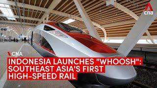 Indonesia launches high-speed railway, first in Southeast Asia