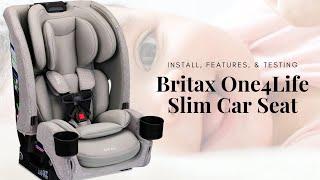 Britax One4Life SLIM Convertible Car Seat Review - Mommyhood101