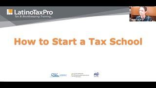 How to Start a Tax School