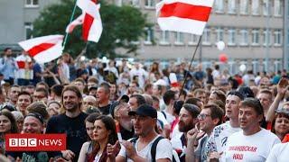 Belarus protests continue despite crackdown - BBC News