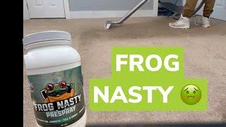 Frog Nasty carpet cleaning  | Strong prespray and heavy carpet rake