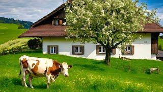 Switzerland Countryside LifeWalking in A Fruits paradiseAltnau , SWITZERLAND