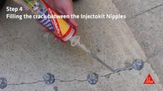 Introducing Sika Injectokit TH Concrete Crack Repair System