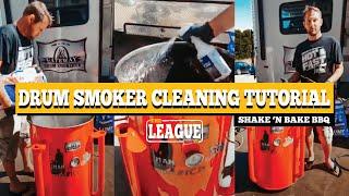 Drum Smoker Cleaning Tutorial - Shake 'n Bake BBQ