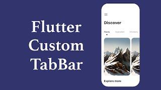 Flutter TabBar and TabBarView Without Scaffold & AppBar | Custom Indicator & TabBarController