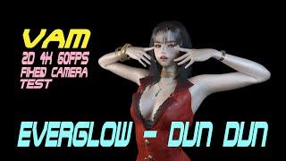 VaM EVERGLOW - DUN DUN, Dance, VaM first trial video, MMD, ダンス4K60FPS