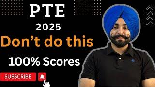 PTE 2024 how to get 90 scores, don’t do this ( Gurwinder Sir )