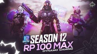 PUBG MOBILE SEASON 12 ROYAL PASS LEVEL 100 | DYNAMO GAMING