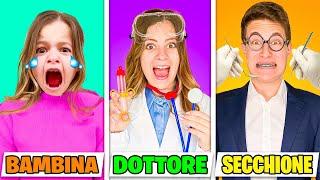 3 TIPI DI AMICI DAL DOTTORE! *BAMBINI vs BULLI vs SECCHIONI*