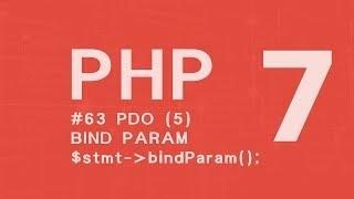 PHP 7 Tutorial  ITA: bindParam PDO (5) #63