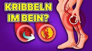 Kribbeln im Bein? 5 Ursachen einer schlechten Durchblutung deiner Beine und Füße!