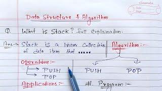 Stack in Data Structure | Learn Coding