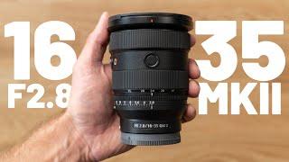 The lens everyone has been waiting for // Sony 16-35 F2.8 GM II.