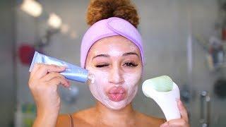 DIY Facial At Home! *clear skin tips*