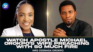 Watch How Apostle Michael Orokp's Wife Preached With So much Fire