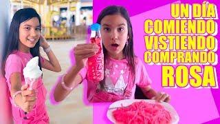 Un Día COMIENDO ROSA, VISITIENDO y COMPRANDO | TV Ana Emilia